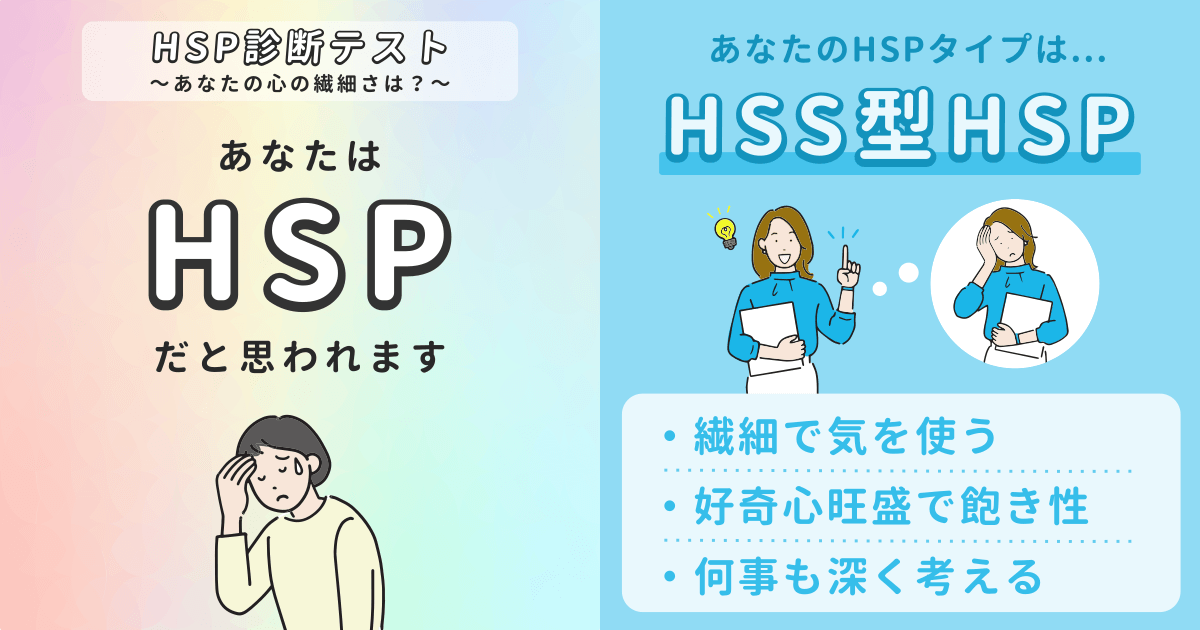 HSS型HSPの結果シェア画像