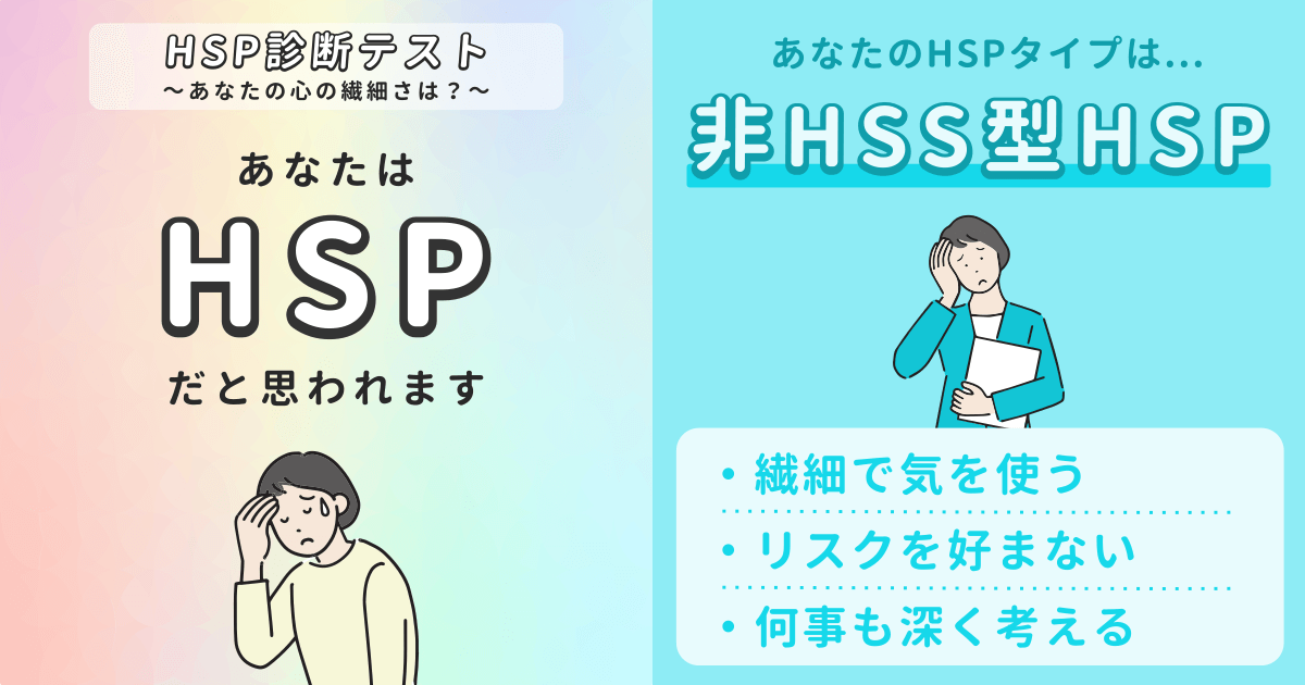 非HSS型HSPの結果シェア画像